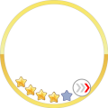プリコネRアイコン風（丸）　前衛　星4