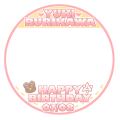 瑠璃川幸誕生日