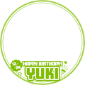 Re:vale【千】生誕祭お祝いフレーム