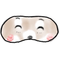 アイマスク 犬 笑顔