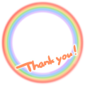 レインボー【Thank you】