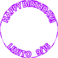 HAPPY BIRTHDAY LIHITO