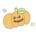 ハロウィンかぼちゃ🎃にっこり