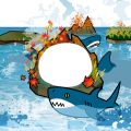 秋のサメと漂流