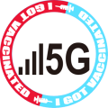 ワクチン摂取完了5G Connected