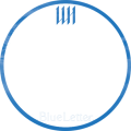 Wonho Blue Letter Frame1