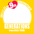 GENERATIONS 9周年おめでとう(片寄)