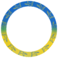 ウクライナ国旗と鳩Ukraine