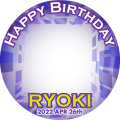 Happy Birthday RYOKI 2022 4