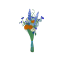 わたし花束blue