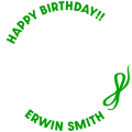 エルヴィン誕生日green