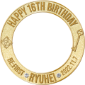 BE:FIRST RYUHEI HAPPY 16TH BIRTHDAY