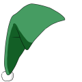 サンタ帽(緑)