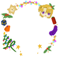 LucaKaneshiro Christmas frame