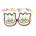誕生日メガネ