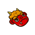 節分　鬼の面