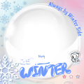 2026 Winter Birthday Frame