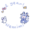 Nemimi_Yane_1st_anniversary_deco