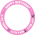 TAGRIGHT_2月BDお祝い♡