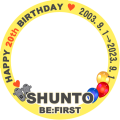 SHUNTO♡誕生日企画＠渋谷