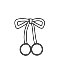 サンタマント紐(黒)