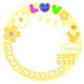 HAPPY HYUI DAY DECO