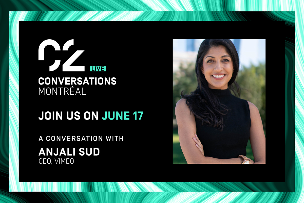 C2 Conversations Live Join us on June 17 a conversation with anjali sud ceo, vimeo