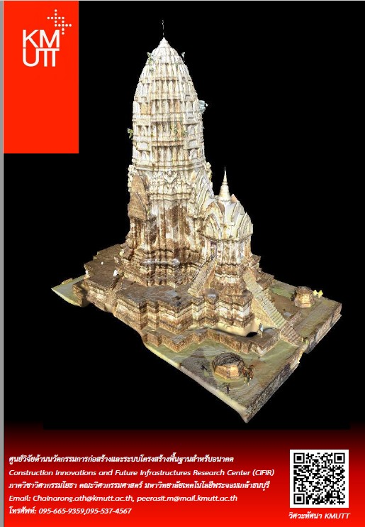 ผลงานด้านการประยุกต์ใช้การสแกนวัตถุ 3มิติ ด้วยแสงเลเซอร์