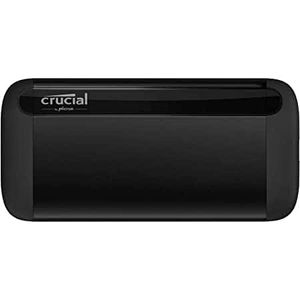 Disque portable SSD CRUCIAL X8 1To 1050MB/S USB-C/A - Coop Zone