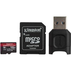 Carte micro SD KINGSTON 256Go Canvas Go 170Mb/S 4K - Coop Zone