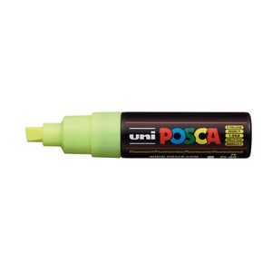 Crayon feutre acrylique Posca-Pointe Lar/Bis.(8mm) Jaune fluo