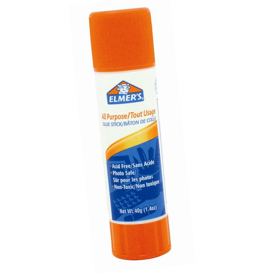 Elmer's stic bâton de colle pure, 93 % d'ingrédients naturels, Idéal pour  les écoles et le bricolage, 20g x 1