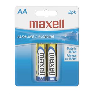 Image du produit Piles Alcaline MAXELL AA 2/pqt