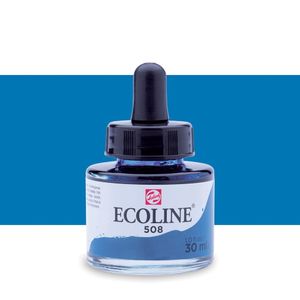 Encre Aquarelle Ecoline 30ml Bleu de Prusse 508