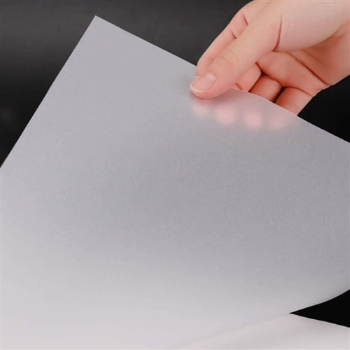 Papier vélin, 150 pièces Papier vélin transparent Papier vélin transparent  8,5 x 11 Papier vélin transparent imprimable pour l'impression de cartes  d'invitation 