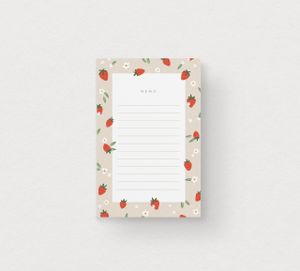 Image du produit Bloc-notes - Champs de fraises