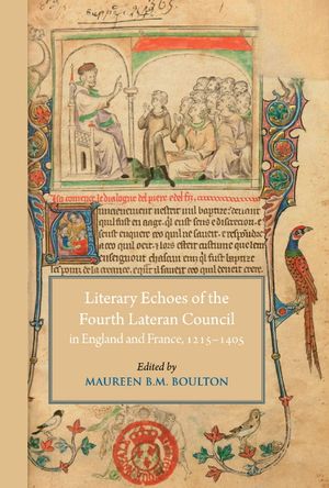 Image du produit Literary echoes of the Fourth Lateran Council in England and...