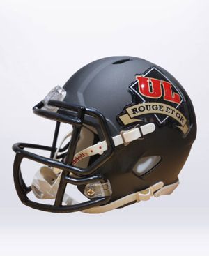 Image du produit Mini-casque noir football R&O Riddle