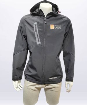 Image du produit Manteau softshell Brady homme Noir x-small Université Laval