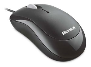 Souris MICROSOFT Noir - USB - 3 boutons - Coop Zone