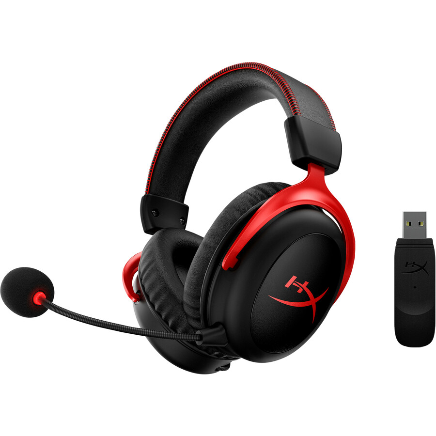 Casque d'écoute Gaming sans fil avec Micro HP HyperX Cloud II