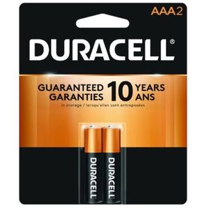 Piles Alcaline DURACELL AAA 2/pqt - Coop Zone
