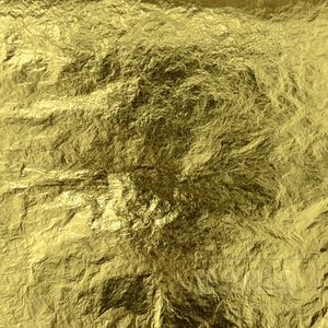 Image du produit Feuille or véritable pur 24k 8x8cm 25/pqt