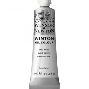 Image du produit Peinture huile W&N Winton 37ml Blanc de zinc n.45