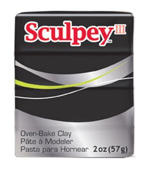 Image du produit Pâte à modeler Sculpey III Noir 57g
