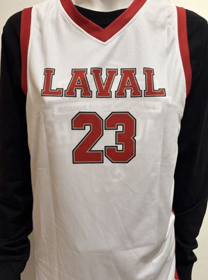 Image du produit Camisole Basketball no 23 adulte medium blanche Rouge et Or