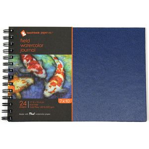 Image du produit Carnet papier aquarelle "Field WC Journal" 7x10" 140lb CP 36fls