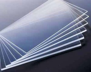 Feuilles d'acrylique transparent Plexiglas Feuille de plastique 2mm  d'épaisseur Feuilles d'acrylique clair Peinture sur verre Panneau acrylique  2pcs