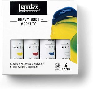 Liquitex Basics – Peinture acrylique 3699328, ensemble de tubes d