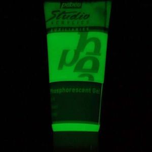 Gel phosphorescent Pébéo Vert 100ml - Coop Zone